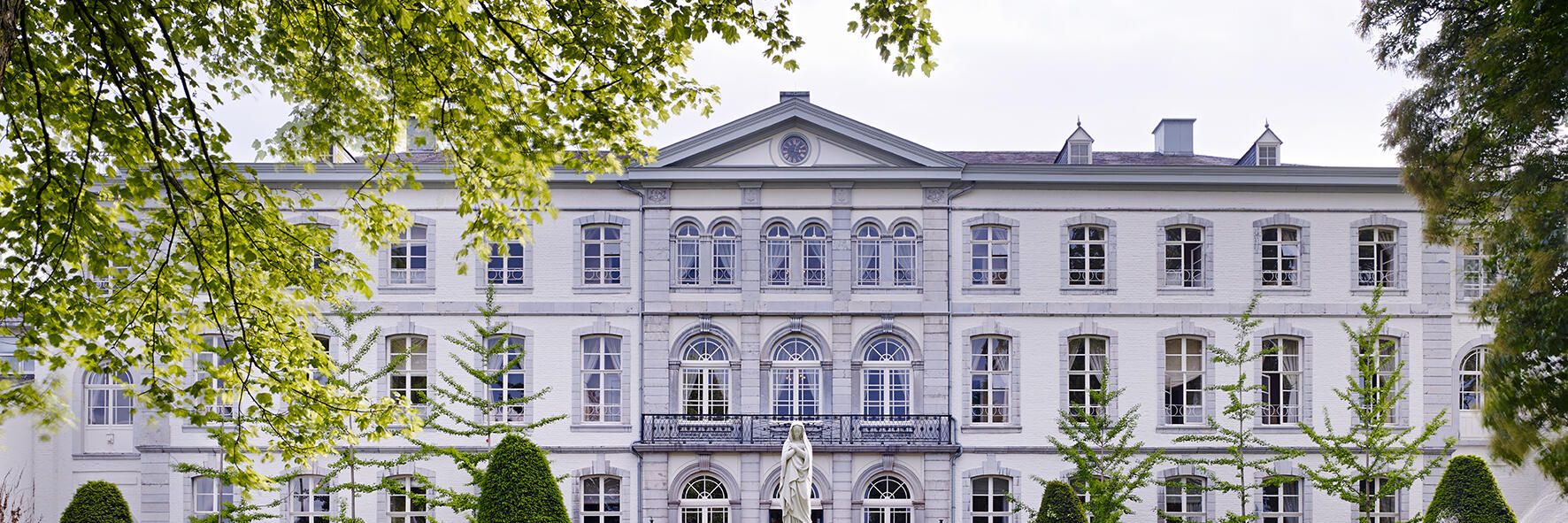 Foto von Schloss Bloemendal in Vaals, Niederlande