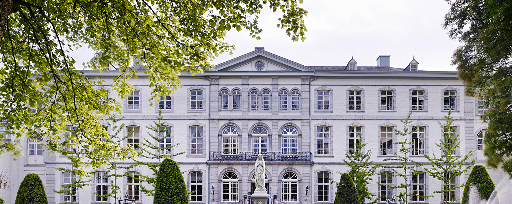 Foto von Schloss Bloemendal in Vaals, Niederlande
