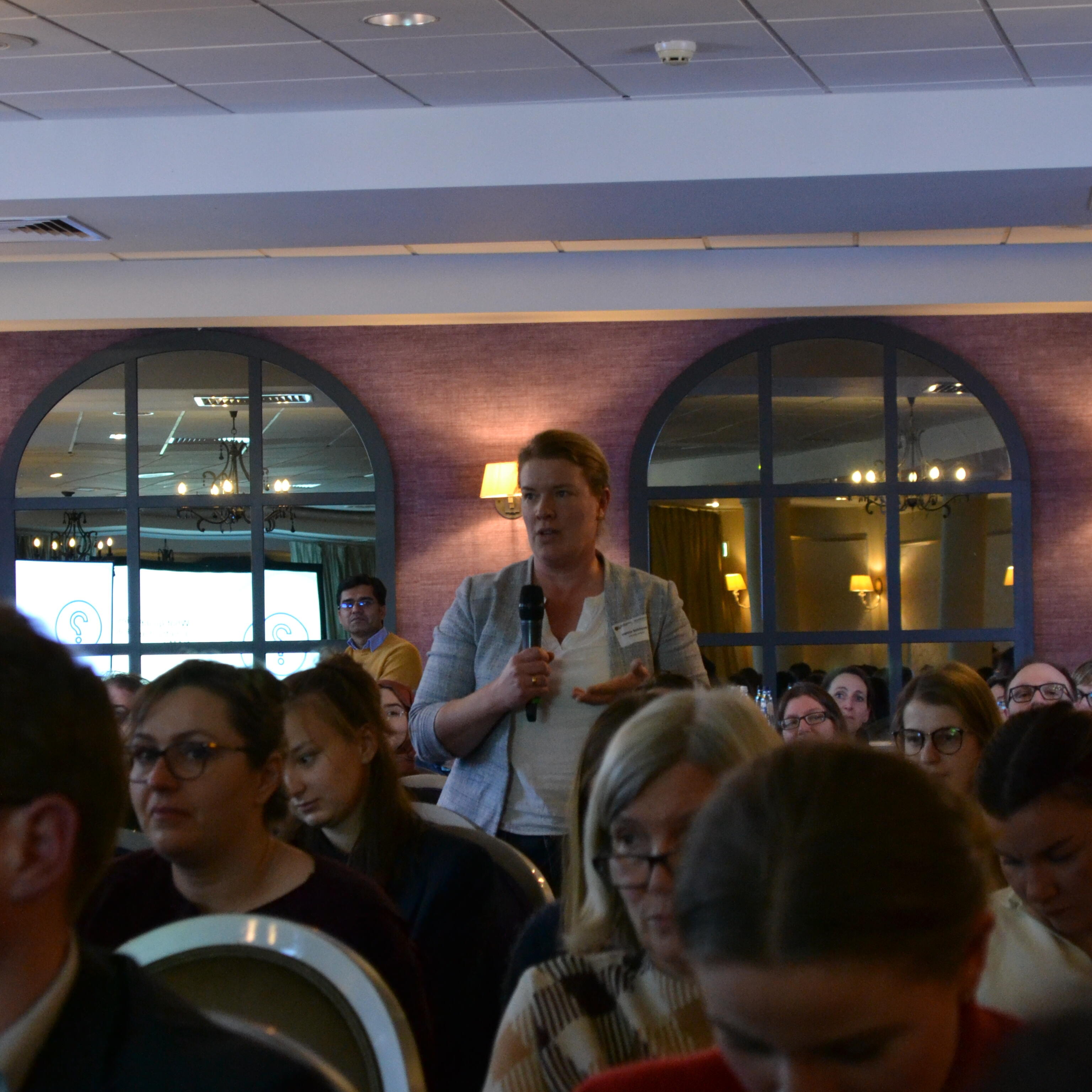 Die aktive Beteiligung der Teilnehmenden verlieh der Veranstaltung mehr Dynamik.