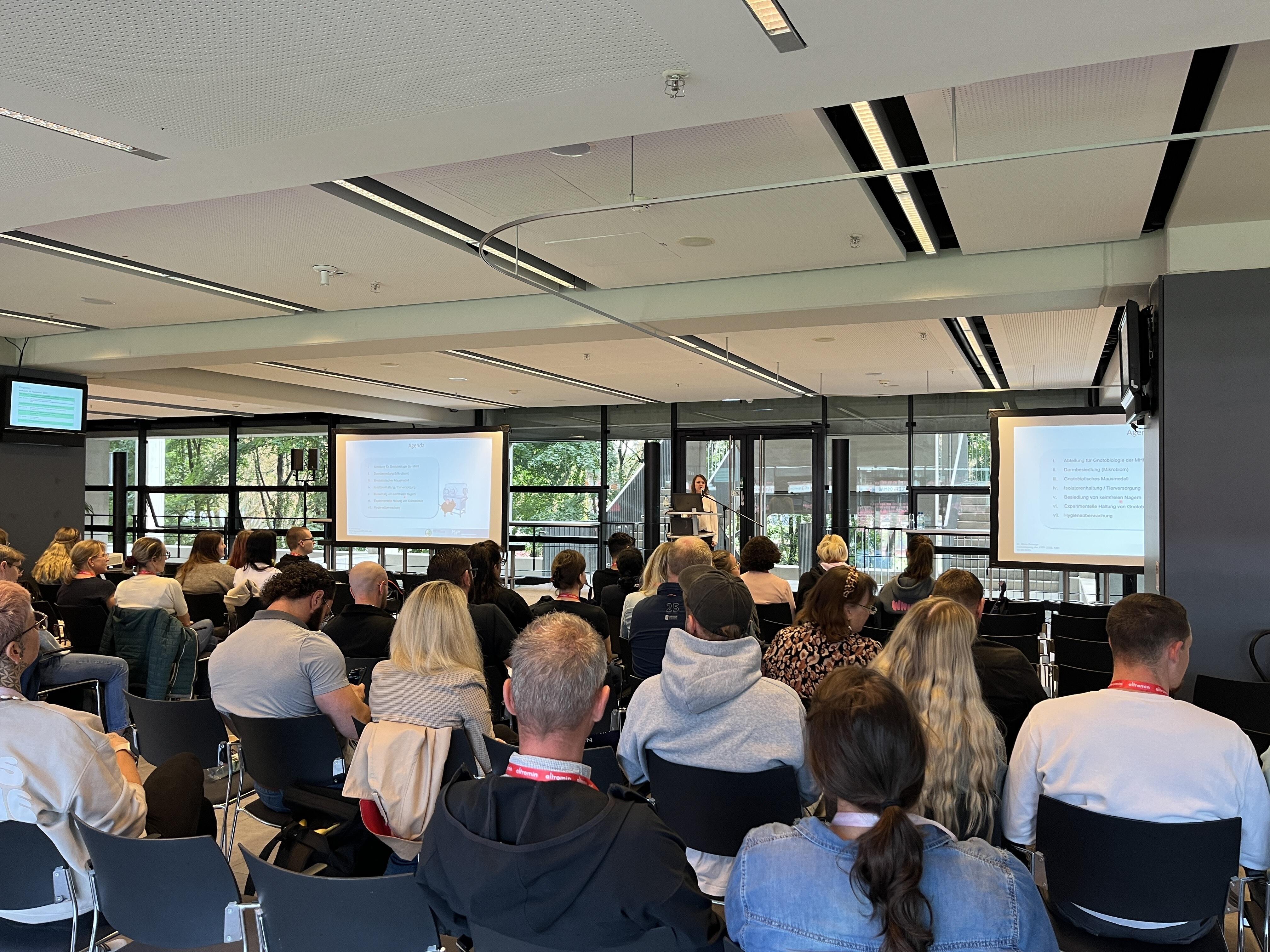 Participants were able to attend inspiring presentations and choose from a wide range of workshops.