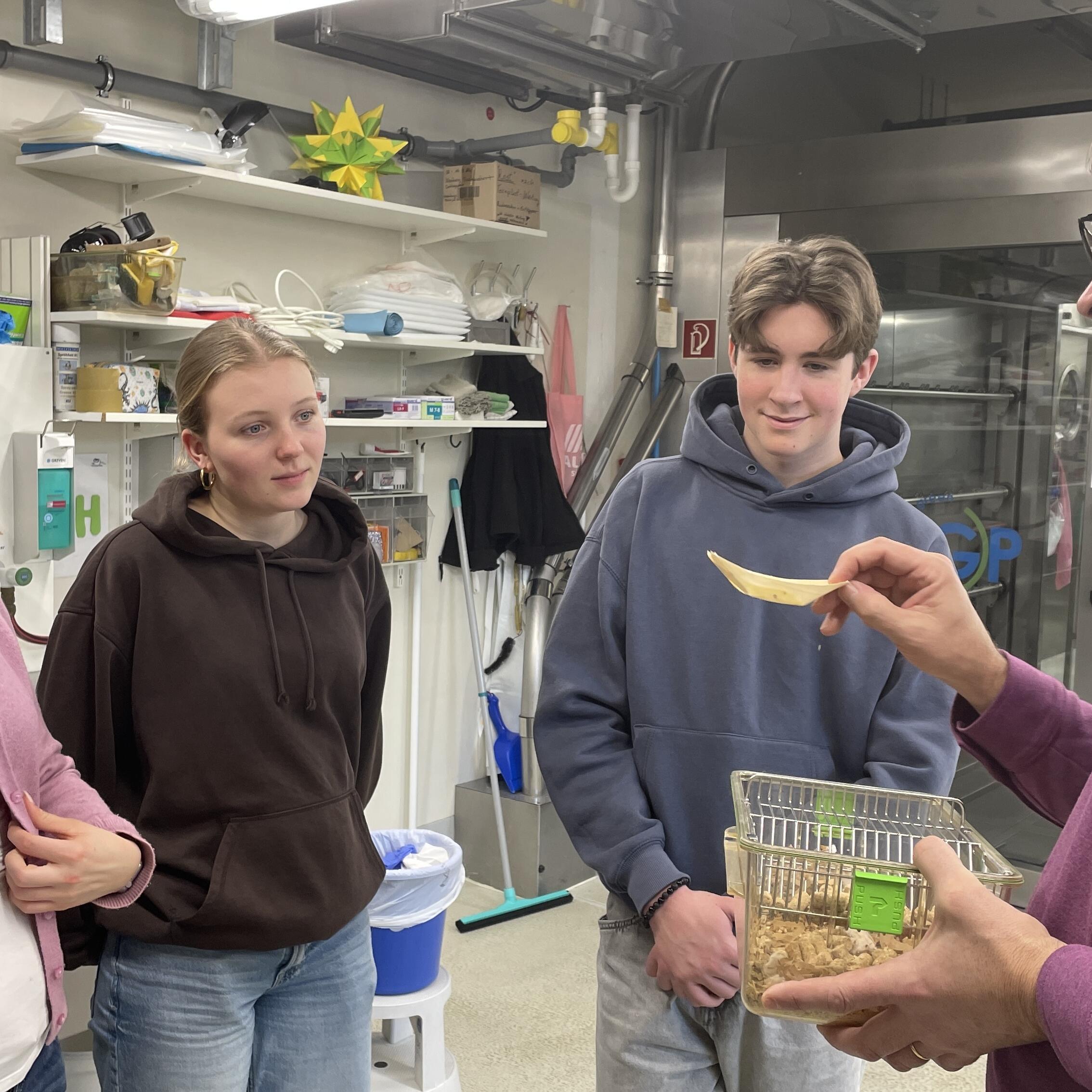 Besuch in der Labormaushaltung